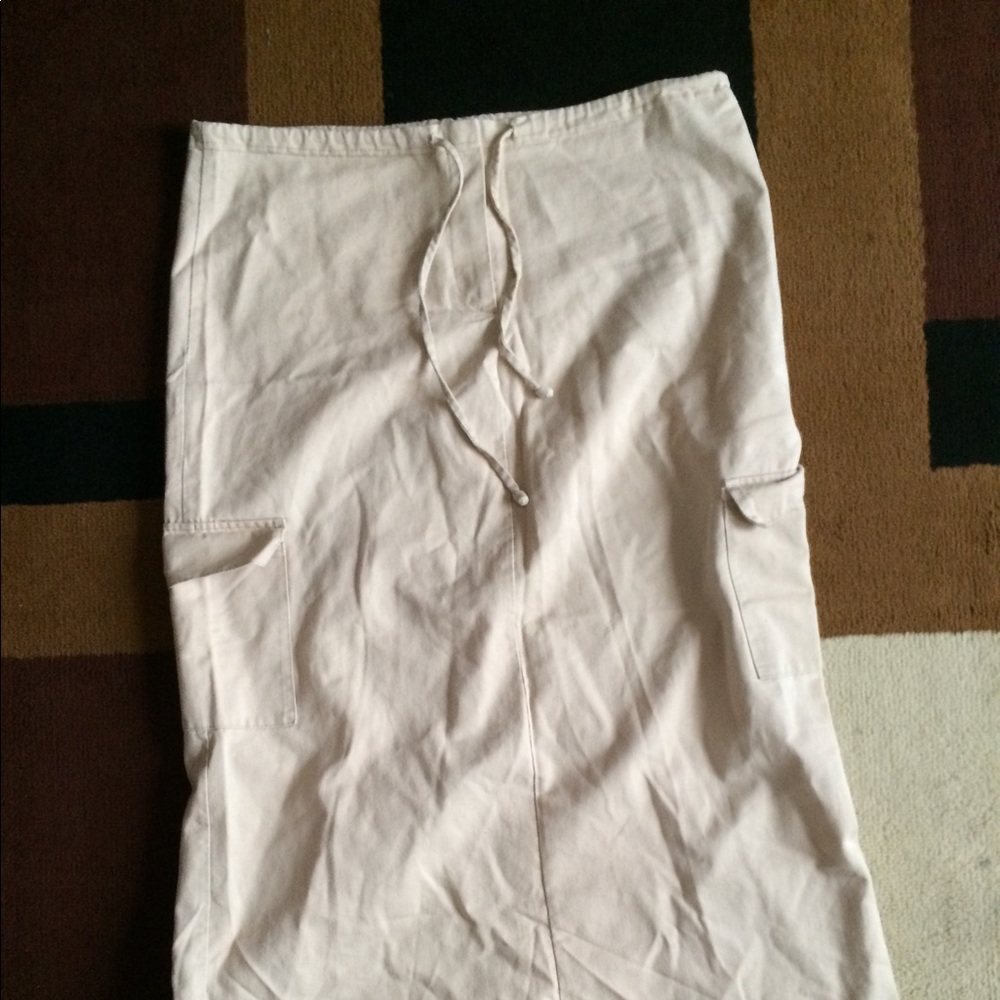 Long Cargo Skirt